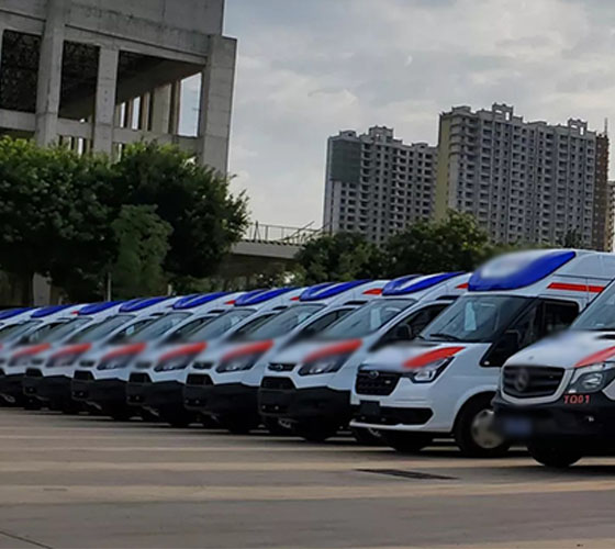 肃宁县服务车队展示